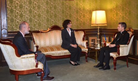 David Fraissinet, Vicky Marrugat i Josep-Lluís Serrano