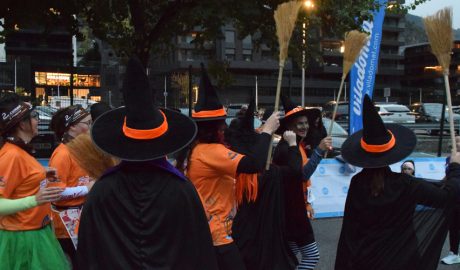 Ambient festiu a la cura dels 3 Ponts, a Escaldes-Engordany