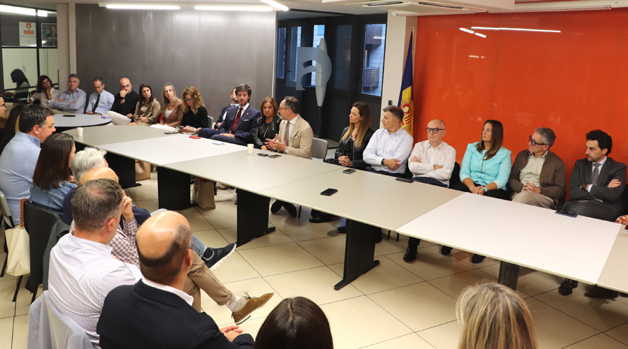 Reunió de l'executiva de Demòcrates. Foto: Cedida