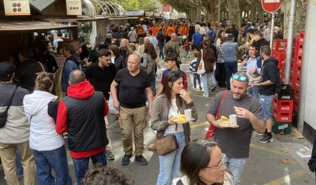 Gran afluència de públic a la Fira de Sant Armengol