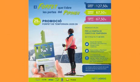 A la venda el forfet de temporada de Tot Nòrdic