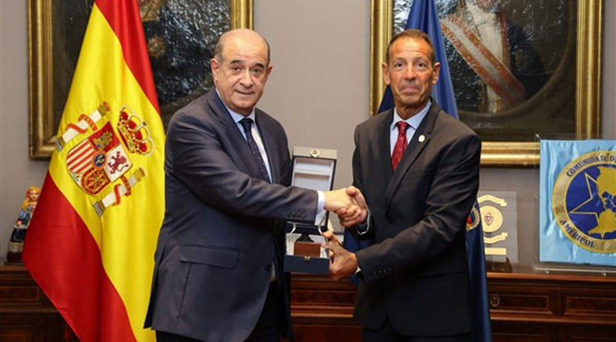 Francisco Pardo i Bruno Lasne (Policia Nacional espanyola)