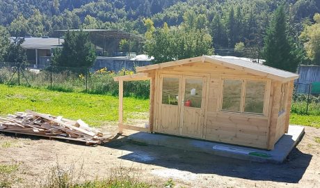 El nou espai cobert que s'ha habilitat