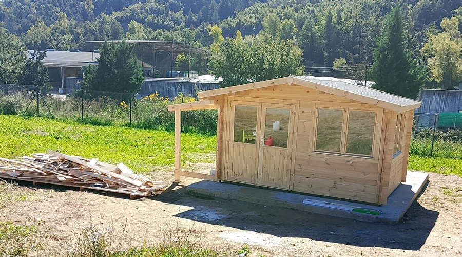 El nou espai cobert que s'ha habilitat (Foto: Integra Pirineus)