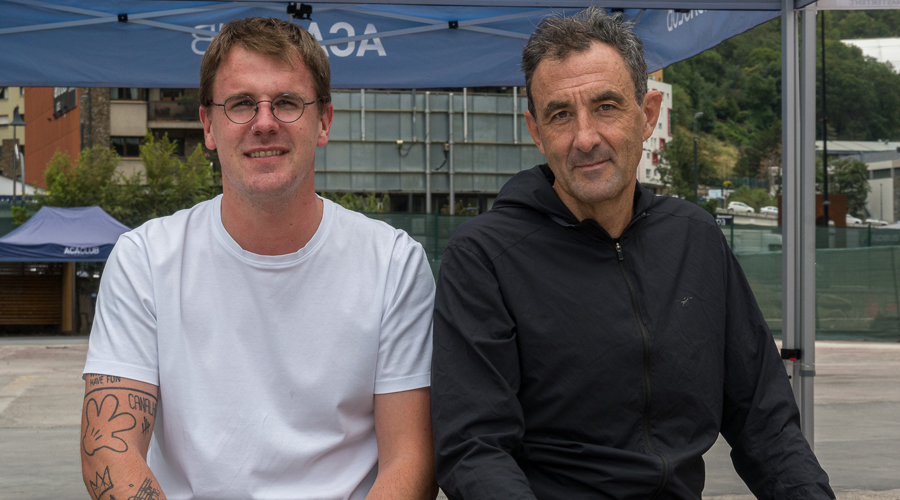 Joel Capdevila, responsable tècnic de la Comissió Esportiva, i Toti Sasplugas, secretari general de l'ACA Club (ACA)