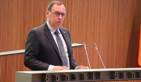 El president del Grup Parlamentari Demòcrata, Jordi Jordana