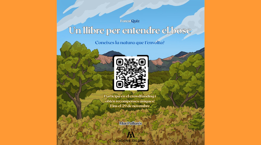 Coberta de la publicació "Un llibre per entendre el bosc"