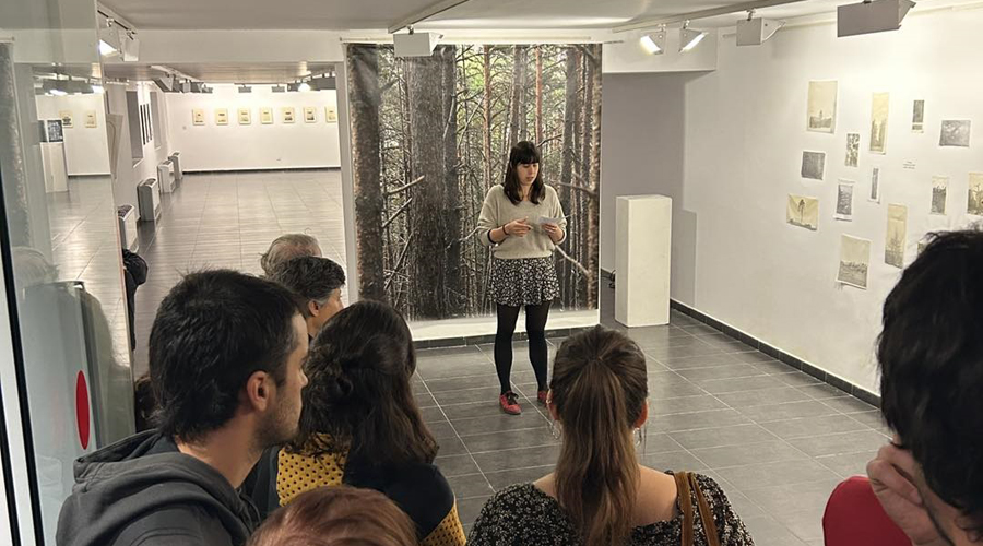 Inauguració de l'exposició 'Pronòstic', de Maria Giró (RàdioSeu)