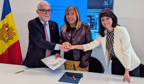 Mateo Valero, Conxita Marsol i Marta Domènech