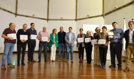 Autoritats de la Seu i familiars de Josep Zulueta i Gomis