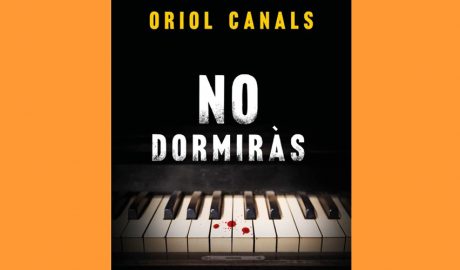 Coberta del llibre "No dormiràs", d'Oriol Canals