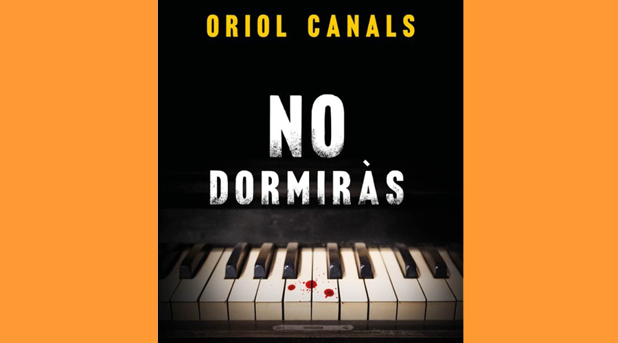 Coberta del llibre "No dormiràs", d'Oriol Canals