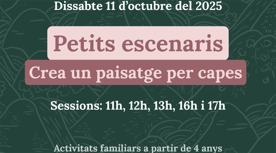 Cartell anunciant l'activitat (MCTA)