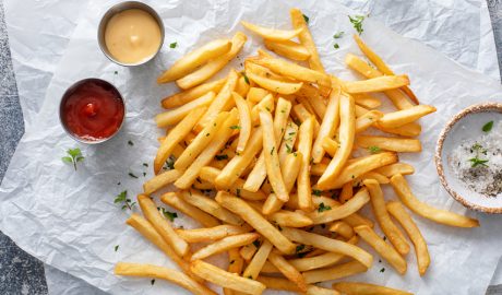 Una bona ració de patates fregides