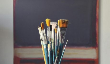 Pinzells utilitzats per a la pintura artística