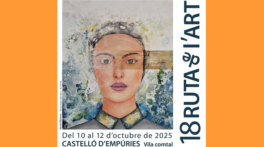 Cartell de la 18a Ruta de l'Art