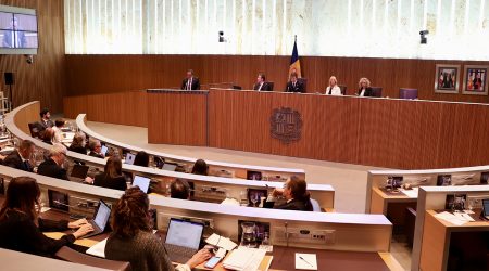 Imatge d'arxiu d'una sessió del Consell General