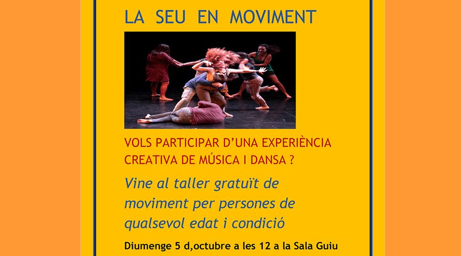 Cartell anunciador de l'activitat
