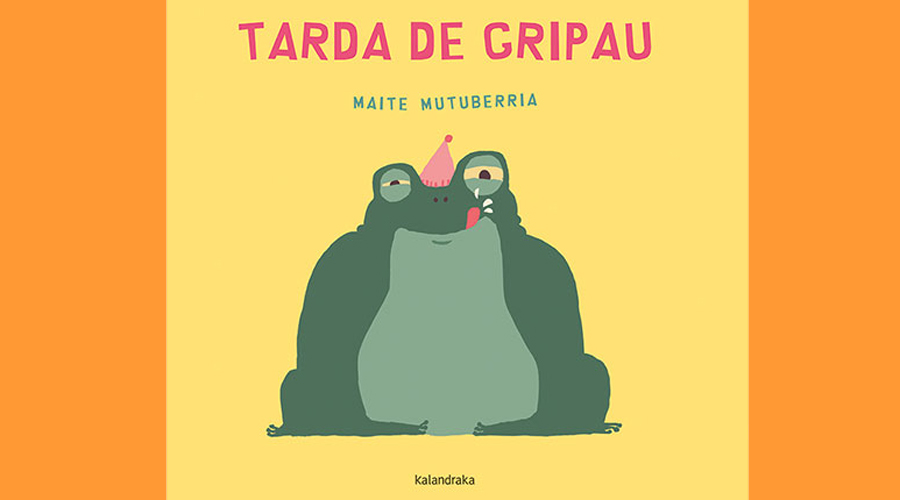 Coberta del llibre infantil "Tarda de gripau)