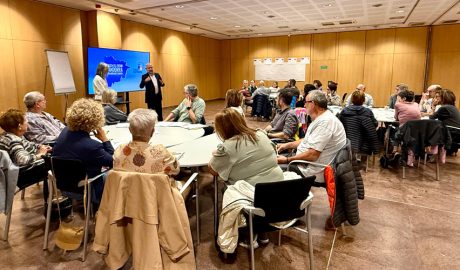 Imatge de la sessió celebrarà dilluns al vespre