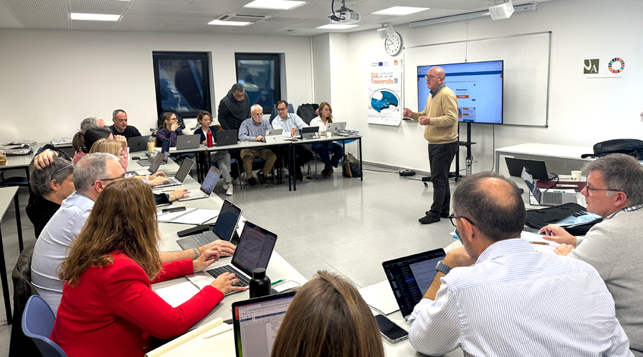 Una imatge de la trobada (UdA)