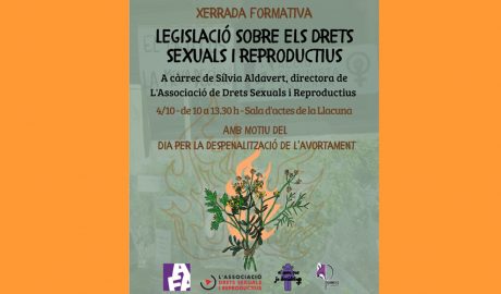 Cartell anunciant la xerrada formativa