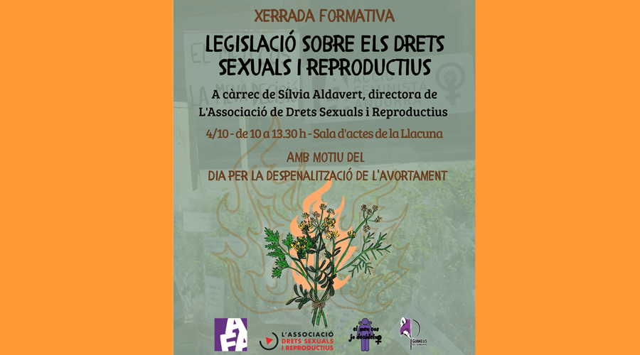 Cartell anunciant la xerrada formativa