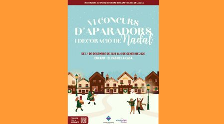 Cartell anunciant l'obertura de les inscripcions per al concurs