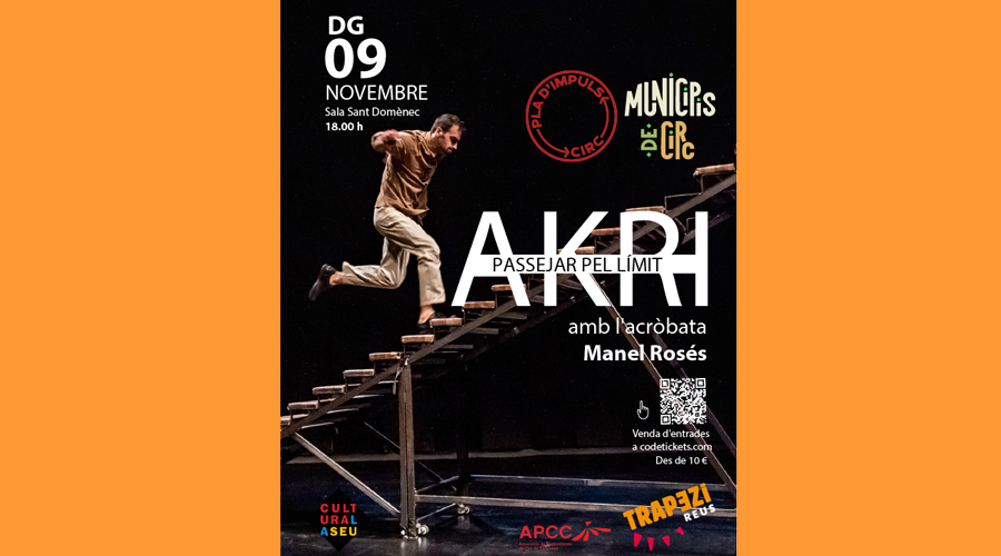 Cartell anunciant l'espectacle de Manel Rosés