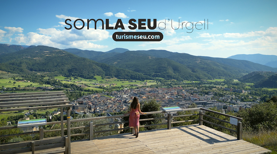 Fotograma de l'espot corporatiu de Turisme Seu (Aj. la Seu)