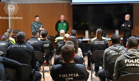 Una imatge de la formació d'aquest dijous