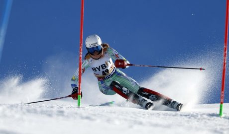 Carla Mijares, a l'eslàlom de la Copa del Món de Gurgl