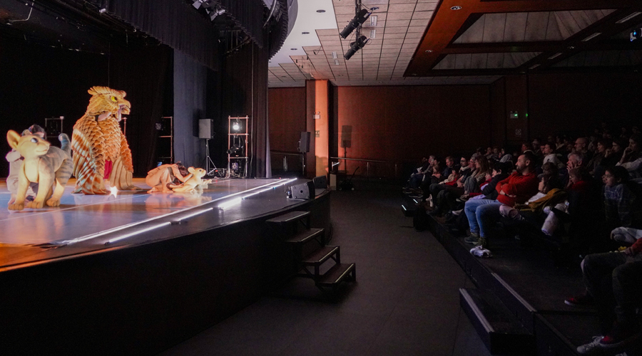 Darrer espectacle del Festival de Titelles Ànima (Comú d'Encamp)