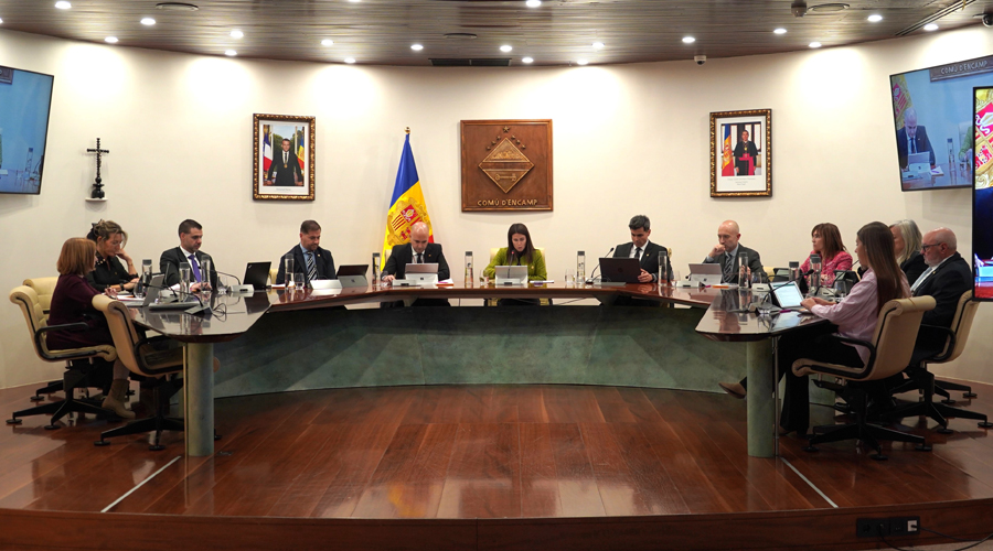 Sessió de Consell de Comú a Encamp (Comú d'Encamp)