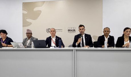 El secretari d'Estat, David Forné, en la seva estada de treball al Brasil