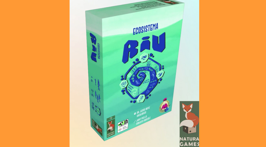 Capsa del joc "Ecosistema riu"