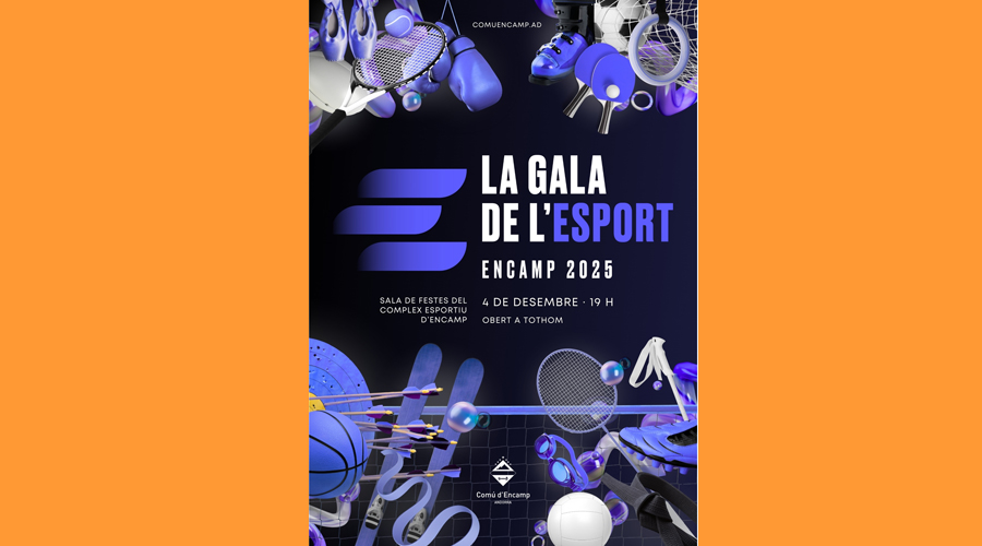 Cartell de la Gala de l'Esport d'Encamp (Comú d'Encamp)