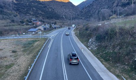 L'N-145 entre la Seu i Andorra