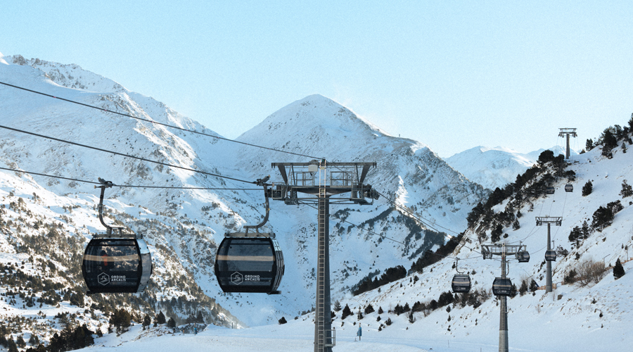 L'estació d'Ordino Arcalís. Foto: Cedida