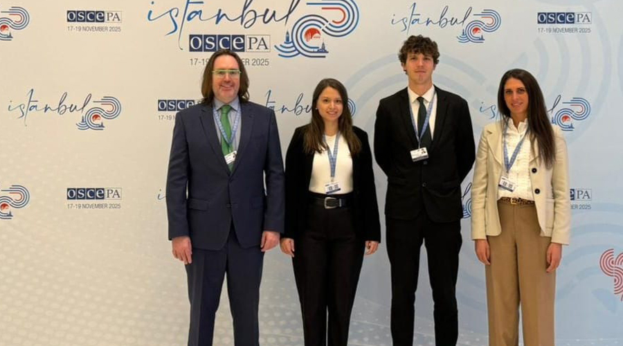 Carles Naudi, Meritxell López, Pol Bartolomé i Noemí Amador (Consell General)