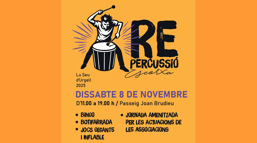 El cartell de la jornada (Aj. la Seu)