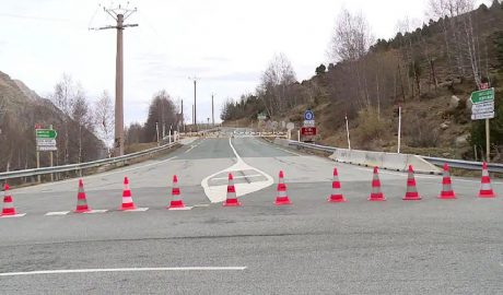 La carretera restarà tancada fins a la conclusió de la temporada d'hivern