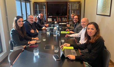 Reunió celebrada, aquest dimarts, amb l’AGIA