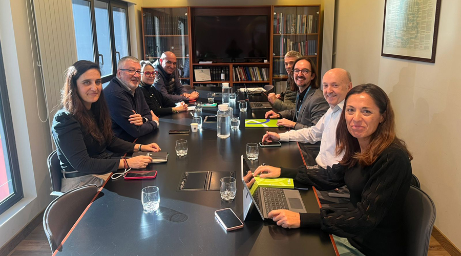 Reunió celebrada, aquest dimarts, amb l’AGIA (CCIS)