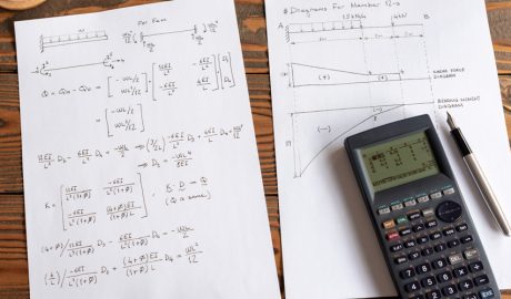 Una calculadora científica