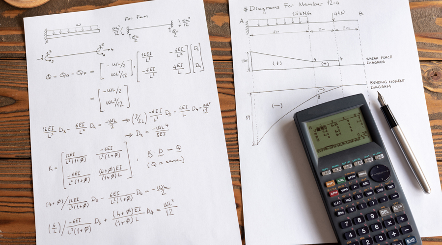 Una calculadora científica (Getty Images)