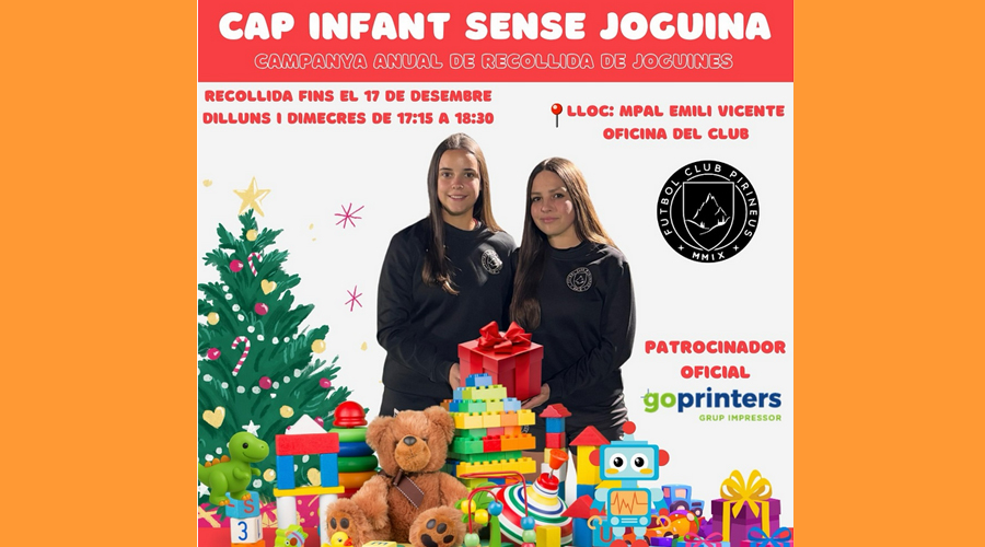 El cartell de la campanya (FC Pirineus)