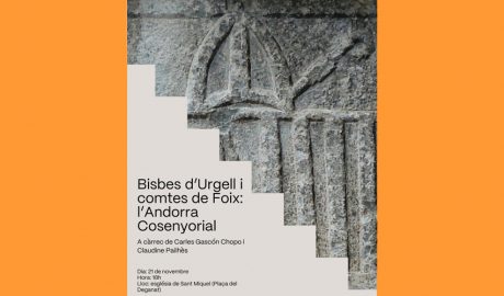 Cartell anunciant l'activitat