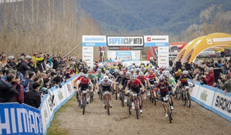 Una prova anterior de la Copa Catalana Internacional de BTT