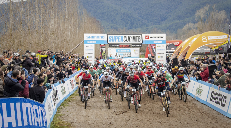 Una prova anterior de la Copa Catalana Internacional de BTT. Foto: Cedida